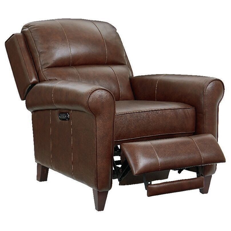 High leg leather recliner chair deals